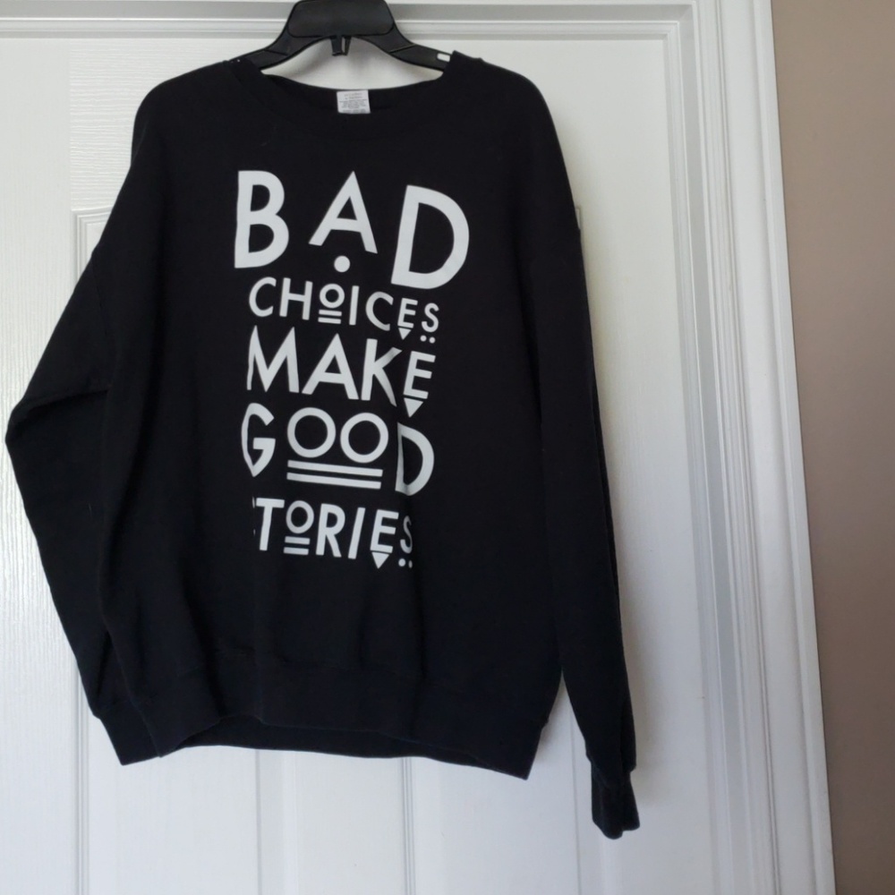 Black sweatshirt